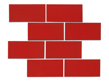 3"x6" Subway Tile - 59 Cherry