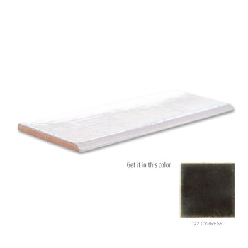3"x8" Bullnose - 122 Cypress