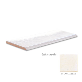 3"x8" Bullnose - 50 Vanilla Bean