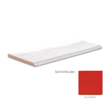 3"x8" Bullnose - 59 Cherry