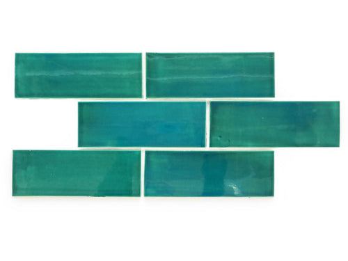 3x8 Subway Tile Sea Mist Green, blue green subway tile