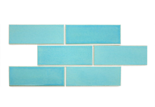 3x8 Subway Tile<br>12W Blue Bell