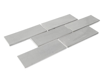 3"x8" Subway Tile - 815W Light Grey