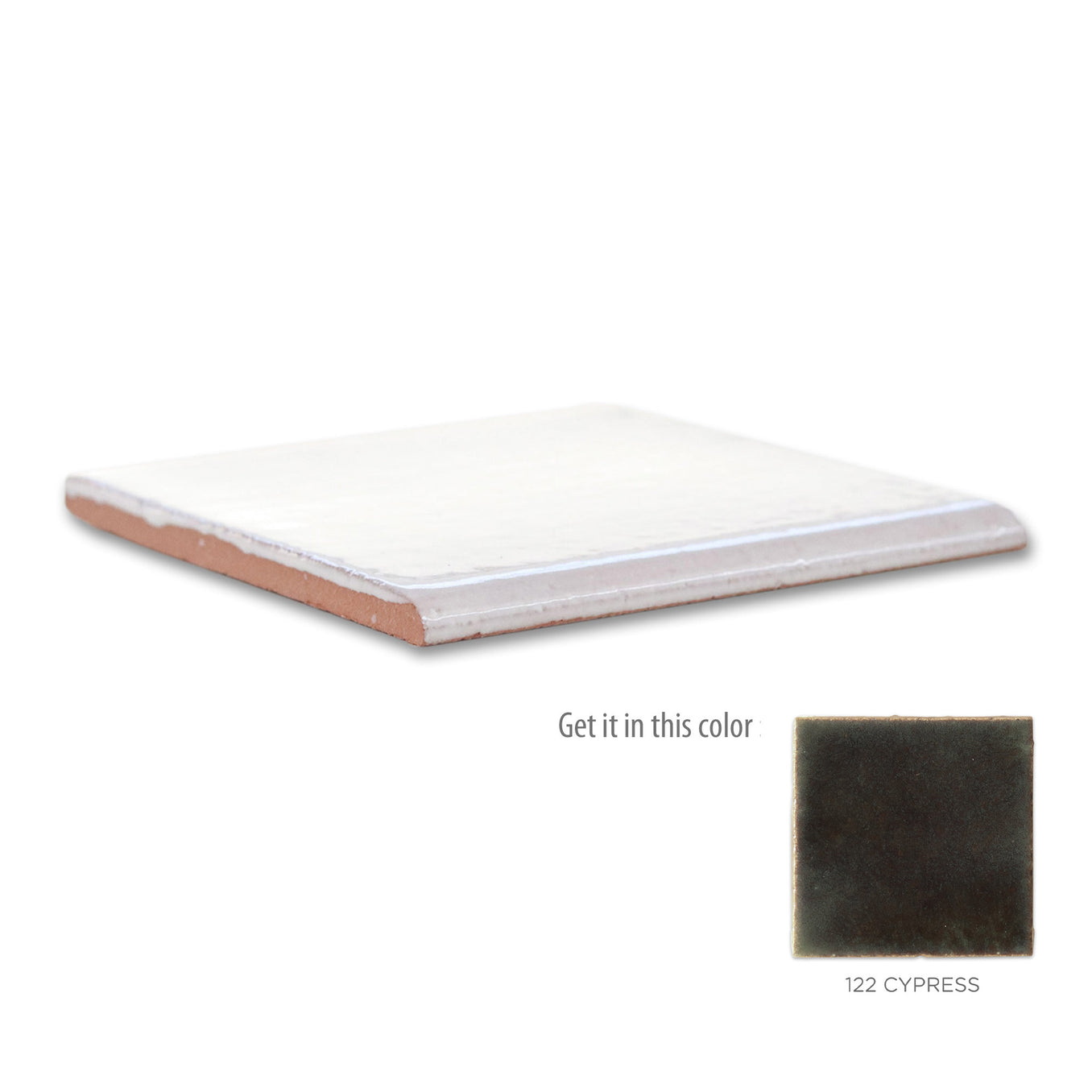 4"x4" Bullnose - 122 Cypress