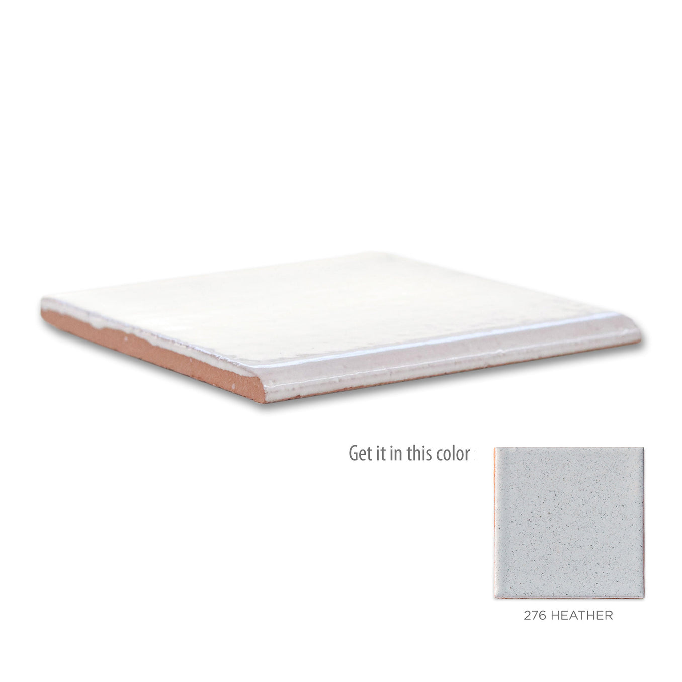 4"x4" Bullnose - 276 Heather