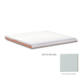 4"x4" Bullnose - 60 Silver Lining