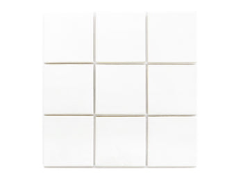 4"x4" Subway Tile - 11 Deco White