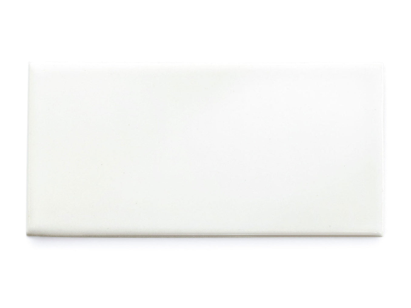 4"x8" Subway Tile - 11 Deco White