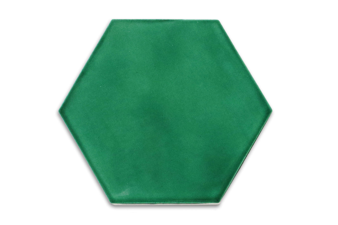 Large Hexagon - 75 Emerald
