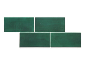 4"x8" Subway Tile - 75 Emerald