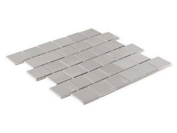 2"x2" Staggered Pattern - 815 Dove Grey