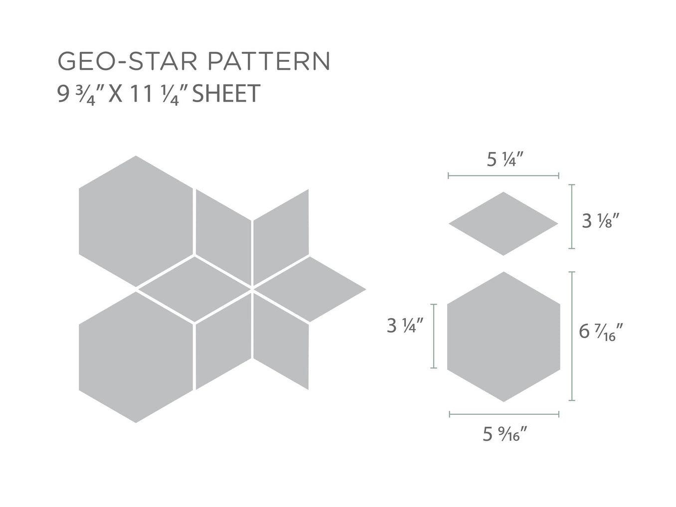 Geo Star Pattern Sheet