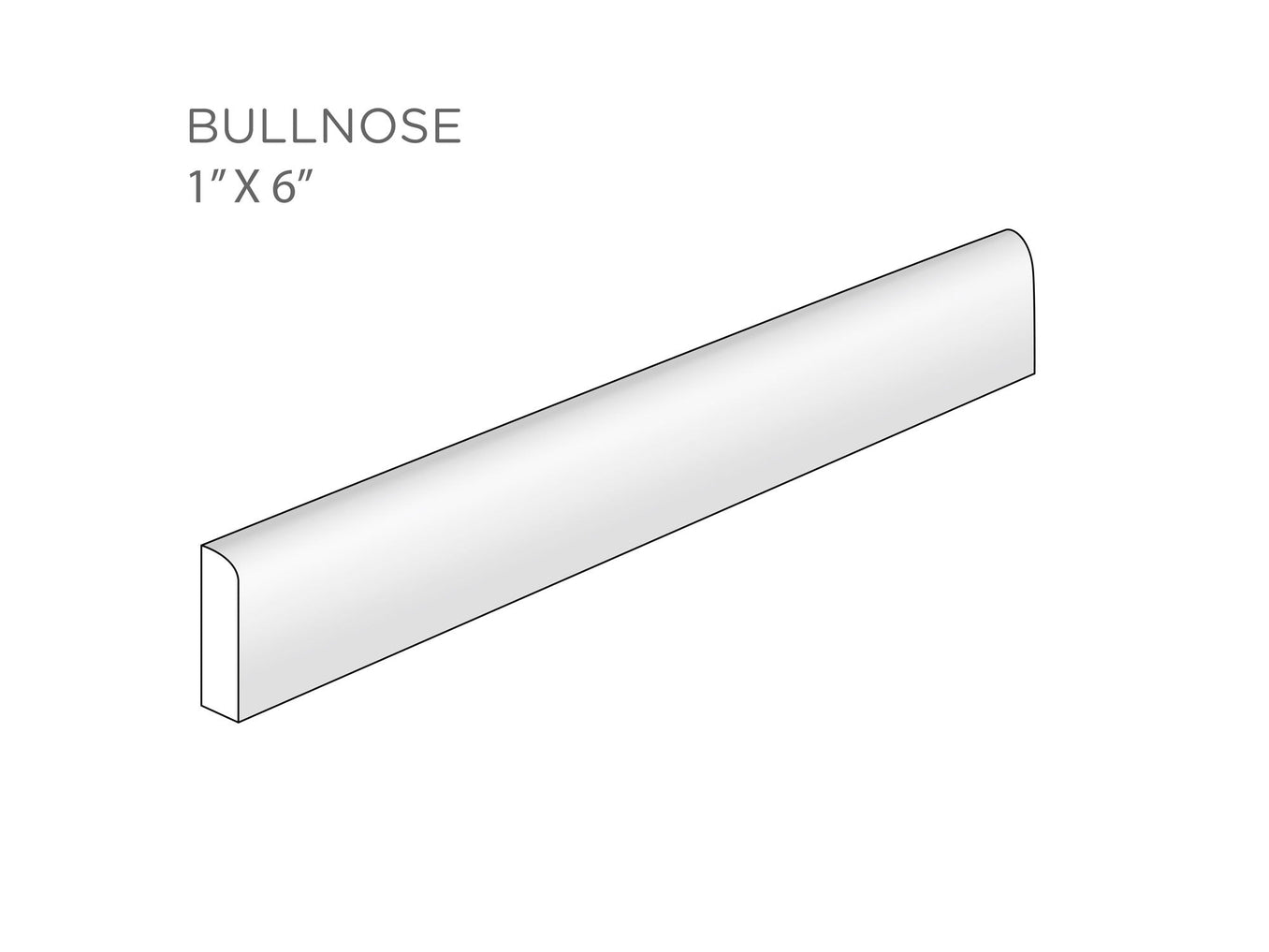 2"x6" Bullnose spec