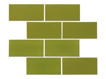 3"x6" Subway Tile - 25 Avocado