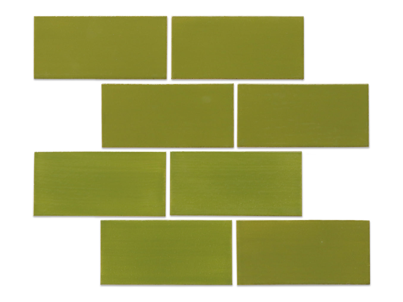 3"x6" Subway Tile - 25 Avocado