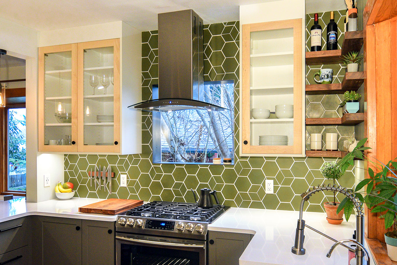 Geo-Hex Pattern - 134 Spanish Moss