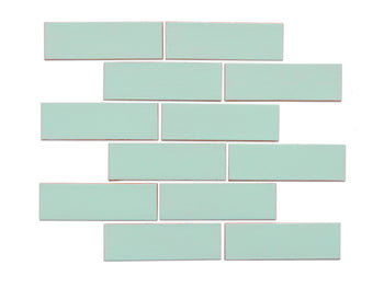 2"x6" Subway Tile - 32 Canton Jade