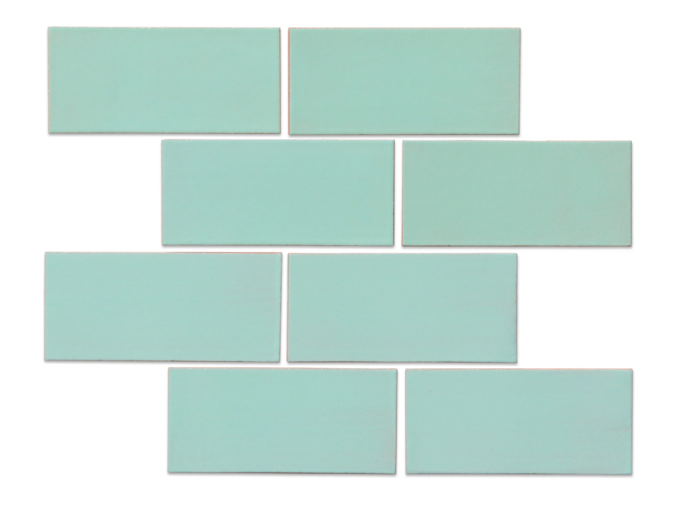 3"x6" Subway Tile - 32 Canton Jade