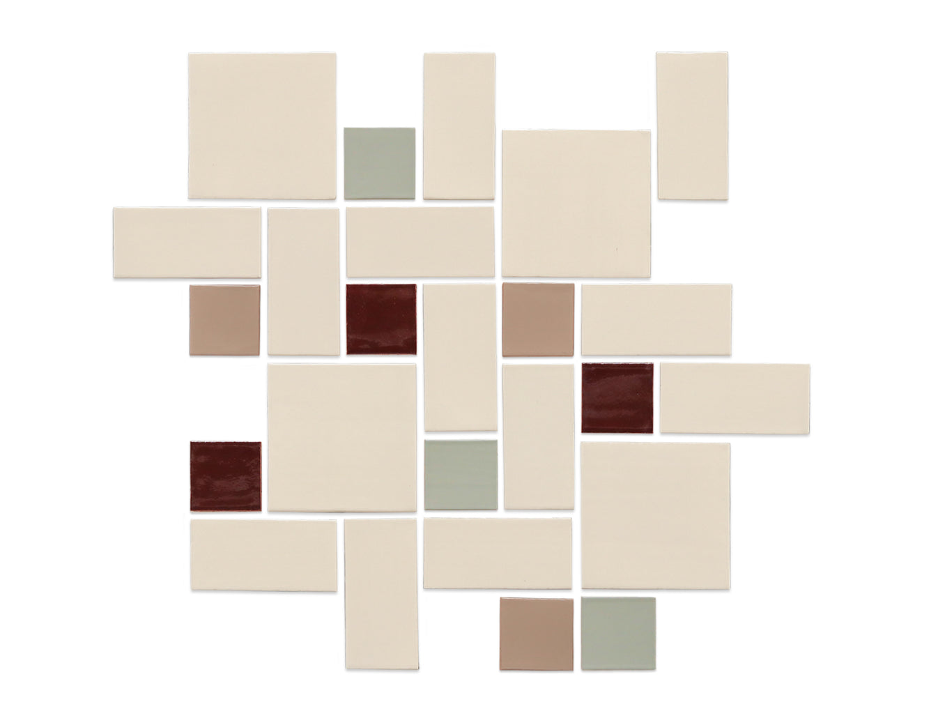 Large Craftsman Squares - Cashmere Blend