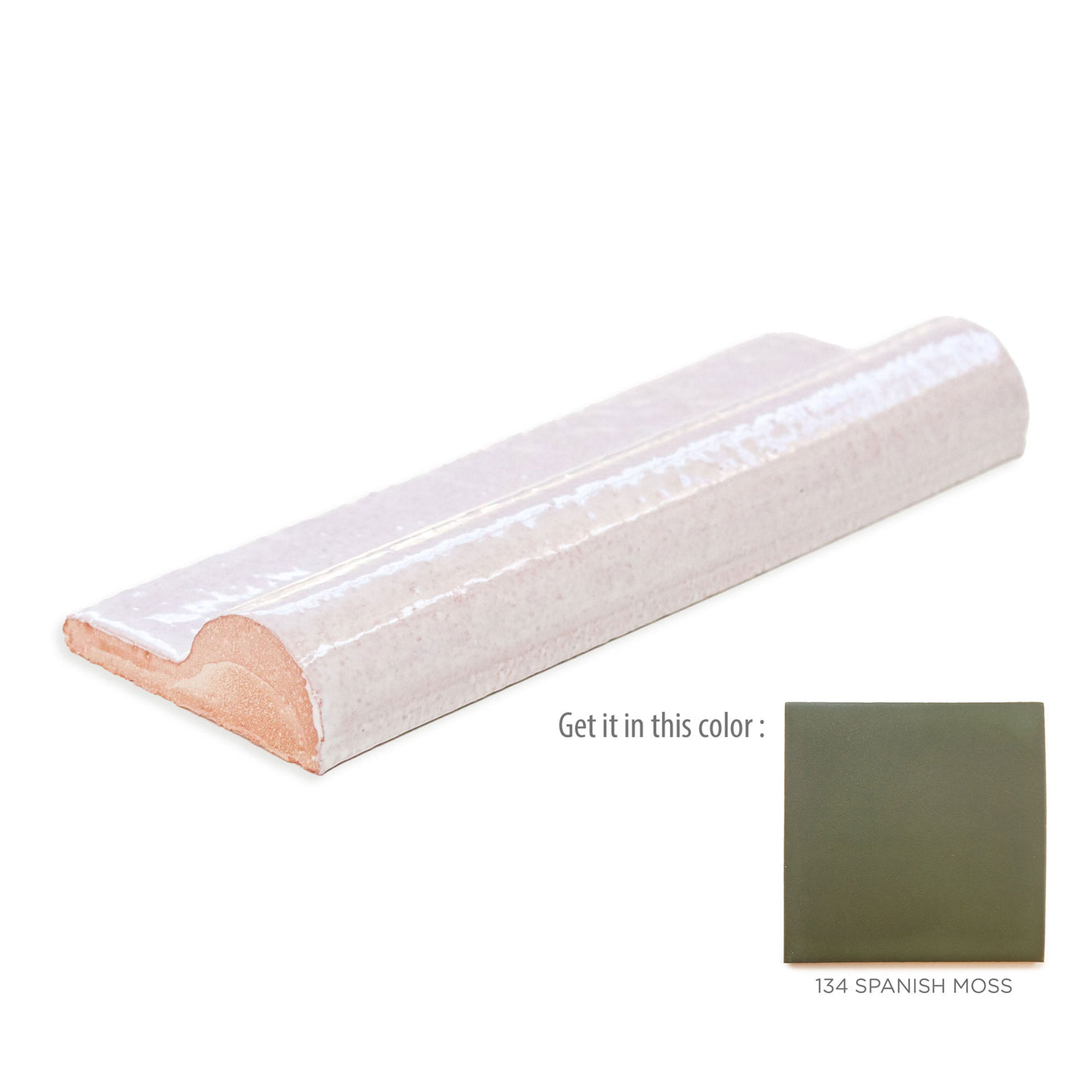 Chair Rail - 134 Spanish Moss