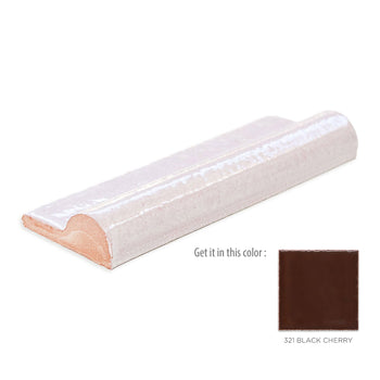 Chair Rail Trim - 321 Black Cherry