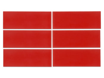 3"x8" Subway Tile - 59 Cherry