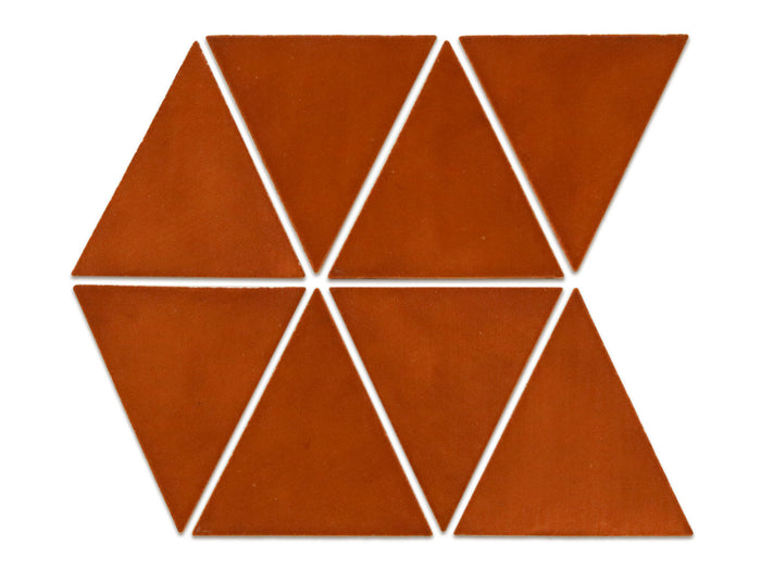 Large Triangle Tiles - Triangle Pattern Tiles | Mercury Mosaics