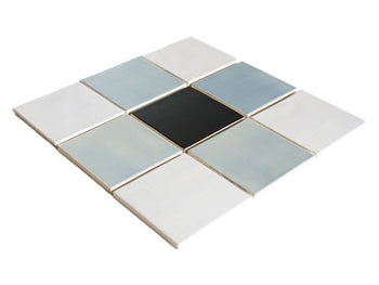 4"x4" Sheeted Subway Tile Pattern - Chic Plaid Blend