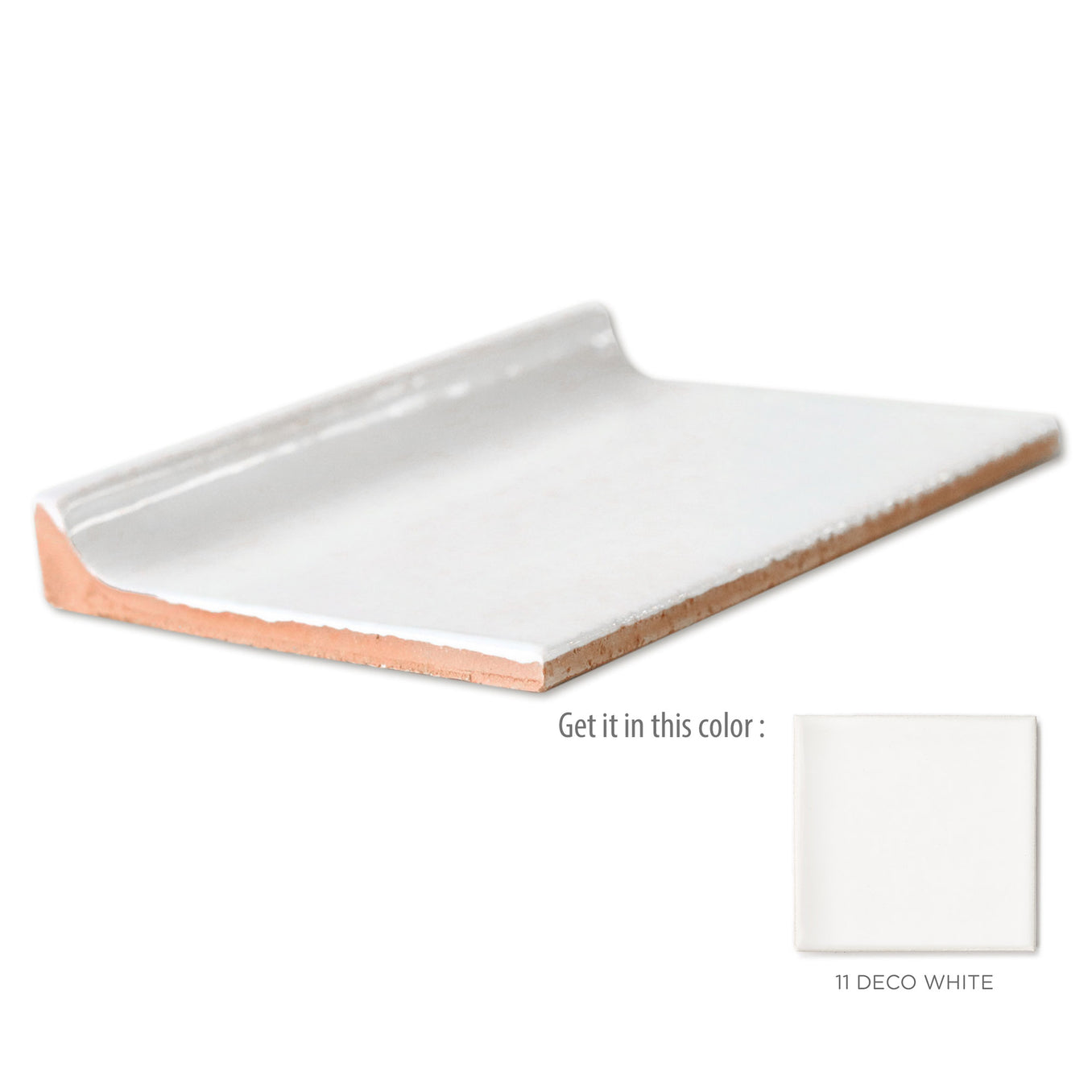 Cove Base - 11 Deco White