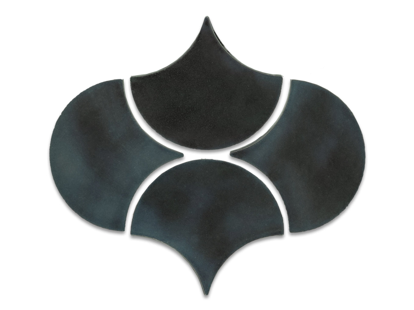 Large Moroccan Fish Scales Wave Pattern - 122 Cypress