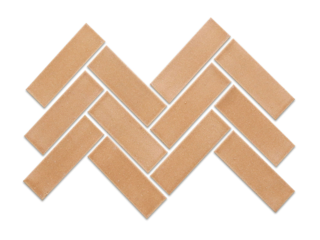 2"x6" Sheeted Herringbone Pattern - 910 Desert