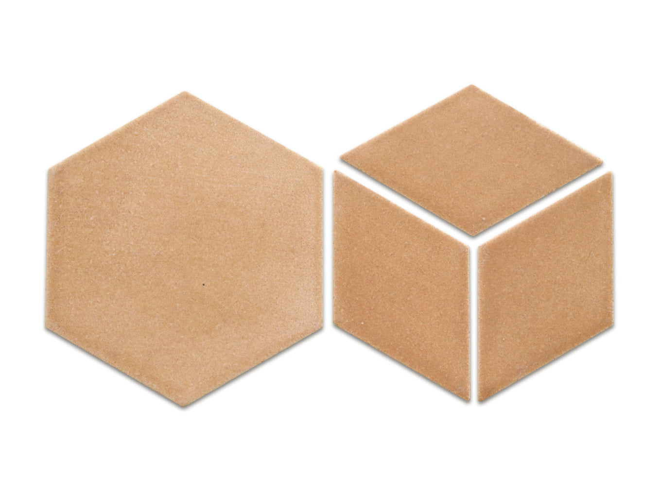 Geo-Hex Pattern - 910 Desert