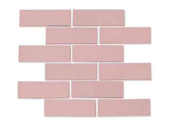 2"x6" Subway Tile - 54 Dusty Rose