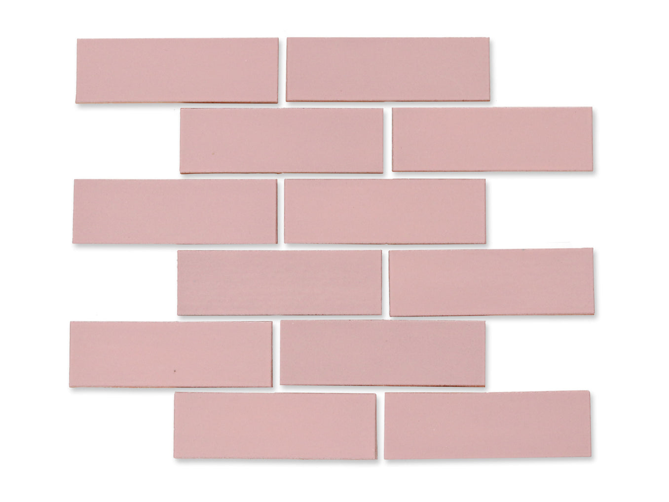 2"x6" Subway Tile - 54 Dusty Rose