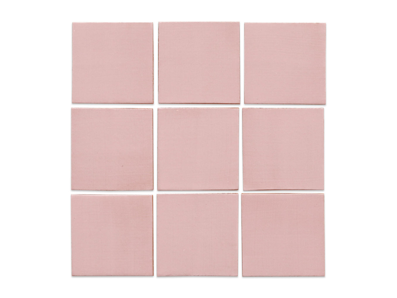 4"x4" Subway Tile - 54 Dusty Rose