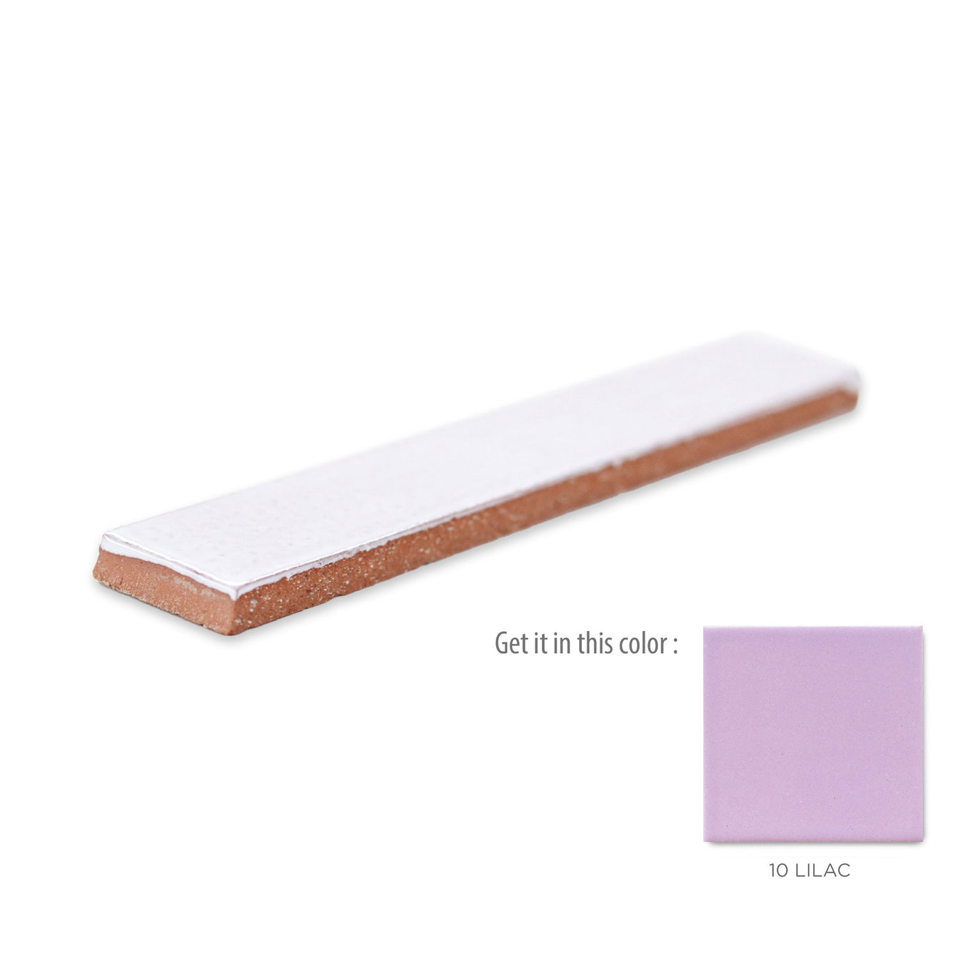1"x6" Flat Liner - 10 Lilac