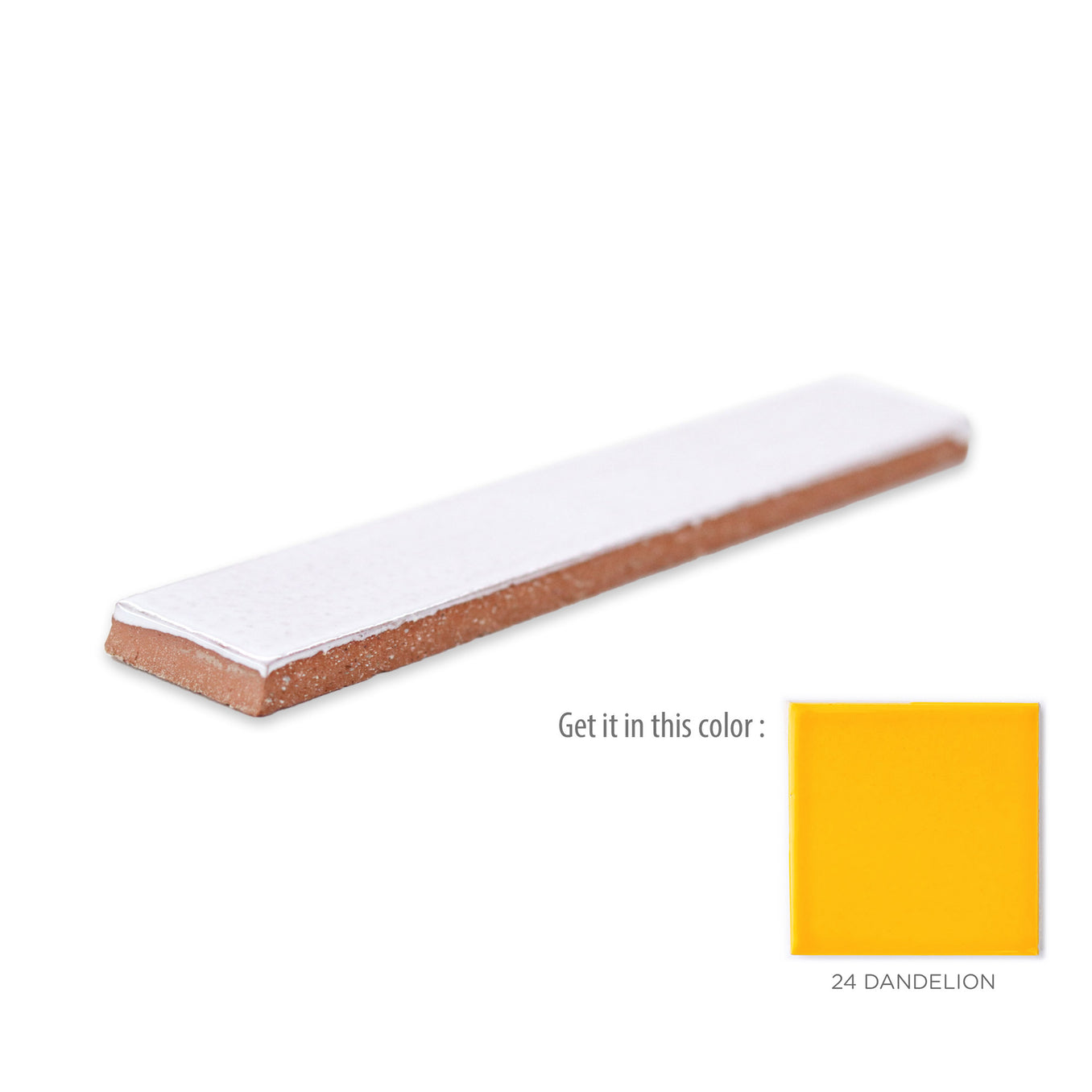 1"x6" Flat Liner - 24 Dandelion