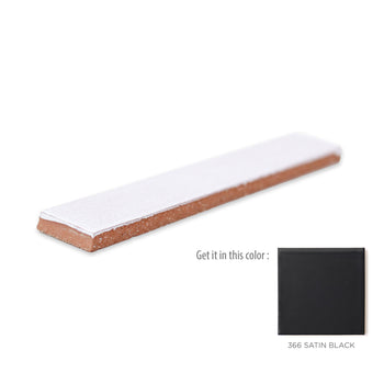 1"x6" Flat Liner - 366 Satin Black