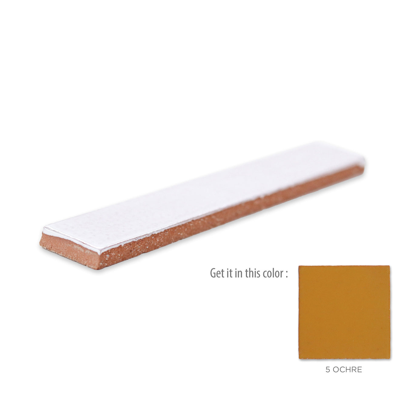1"x6" Flat Liner - 5 Ochre
