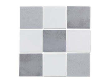 Grey + Heather + Violet Blend / Tile