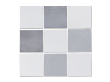 Grey + Heather + Violet Blend / Tile