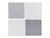 Grey + Heather + Violet Checkerboard Blend / Tile