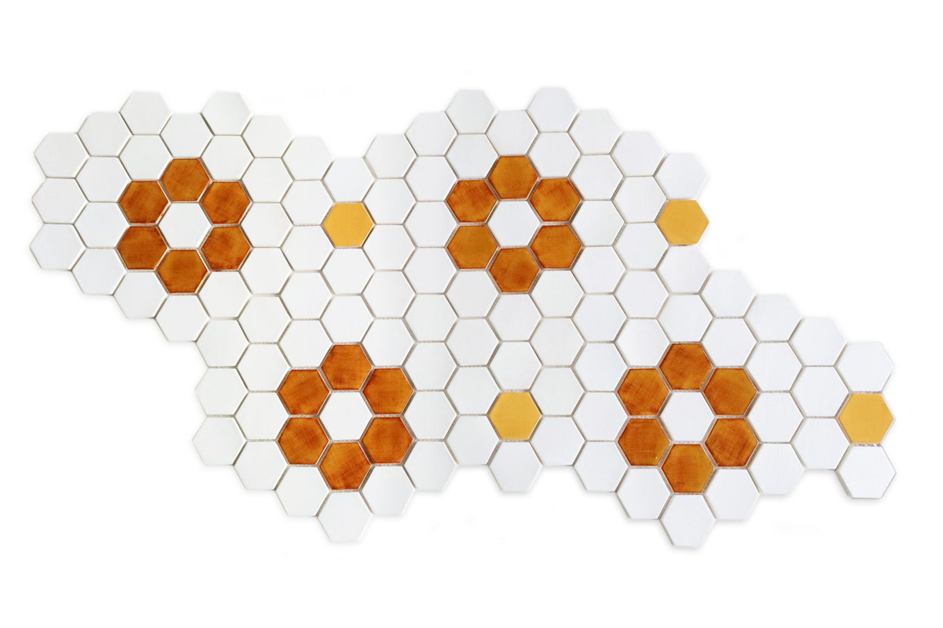 Hexagon Flower Pattern - Sunflower Blend
