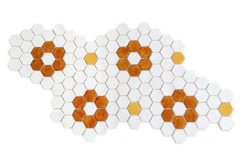 Sunflower Blend Flower Hex - 17 sq ft available