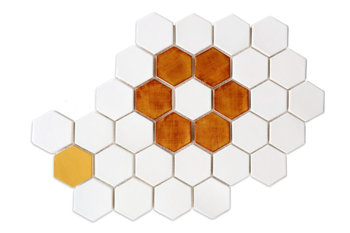 Hexagon Flower Pattern - Sunflower Blend