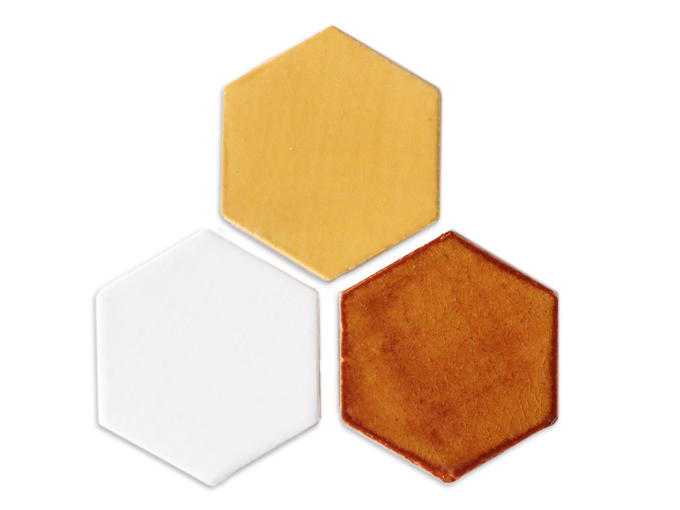 Hexagon Flower Pattern - Sunflower Blend sampl