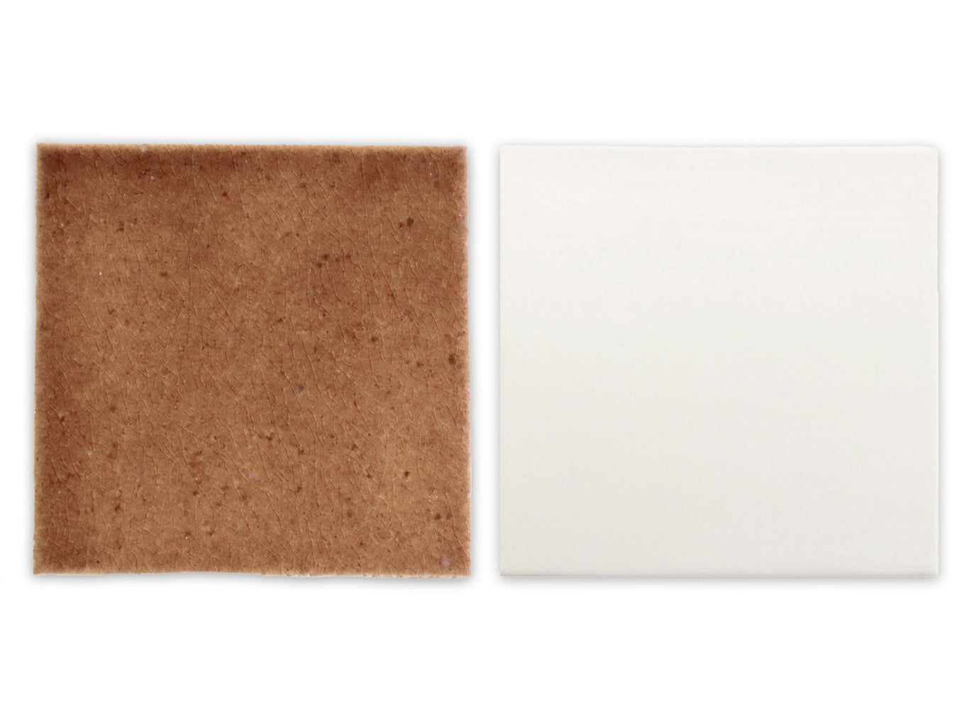 4"x4" Sheeted Subway Tile Pattern - Hazelnut Checkerboard Blend