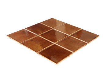 4"x4" Subway Tile - 17 Hazelnut