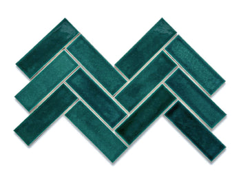 2"x6" Sheeted Herringbone Pattern - 1016 Costa Rica