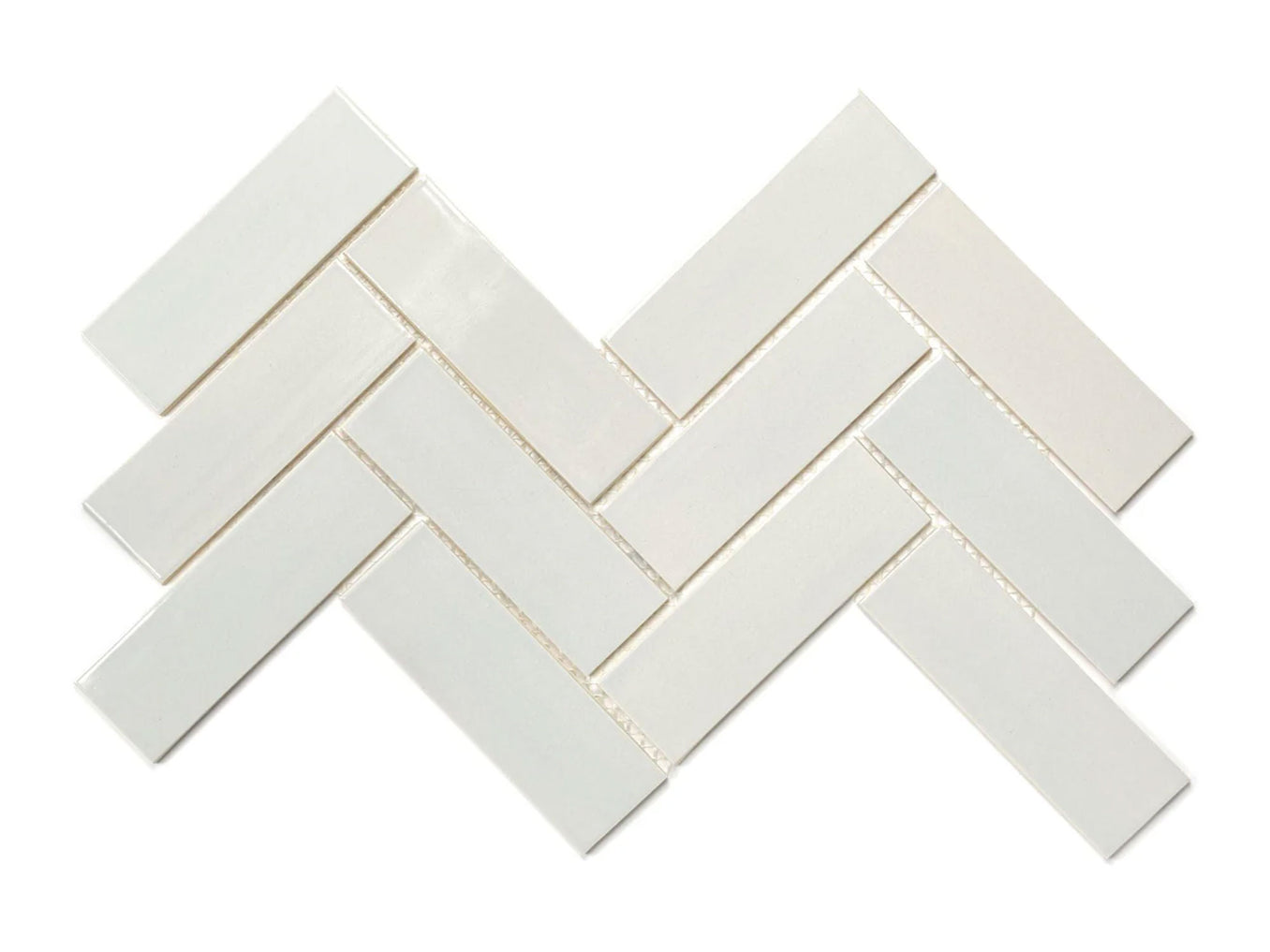 2"x6" Sheeted Herringbone Pattern - 77 Grey